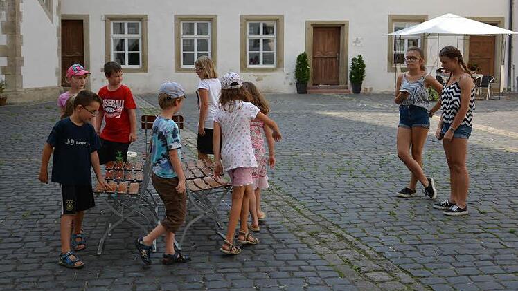 Jede Menge Spaß hatten die Teilnehmer des Ferienprogramms "Alte Spiele neu entdeckt", das KulTourisMus organisiert hatte. Foto: Björn Hein