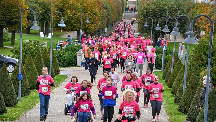 Pinklauf 2019 in Bad Brückenau Foto: Ronald Rinklef