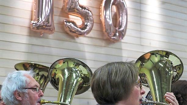 Der Musikverein Ebersdorf-Grub feiert am 16. November sein Jubil&auml;umskonzert in der Kultur- und Sporthalle Frohnlach.  Foto: Christoph Winter