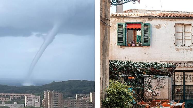 Mega-Tornado an Toskana-Küste: Zahlreiche Menschen werden zufällig Zeugen