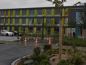 Die neuen Schulgebäude am Max-Böhme-Ring haben moderne Klassenzimmer. Außerdem stehen vielfältige Therapiemöglichkeiten bereit. Fotos: Gabi Arnold
