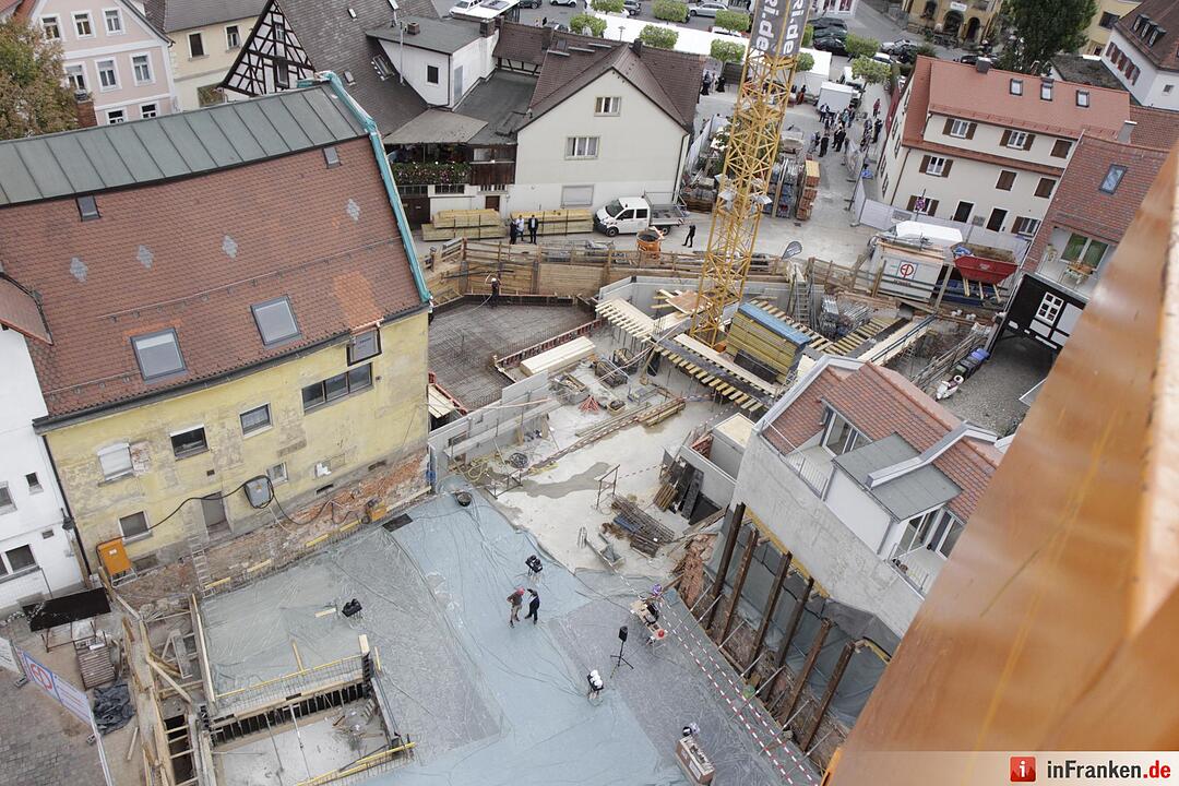 Forchheim: Brauhaus Grundsteinlegung