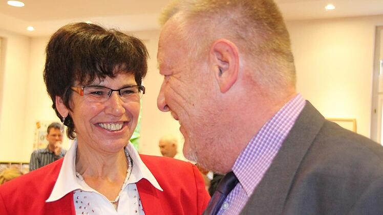 Coburgs OB Norbert Kastner trifft ein.