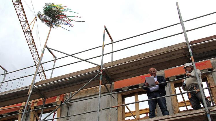 Impressionen vom Richtfest    Foto: Richard Sänger