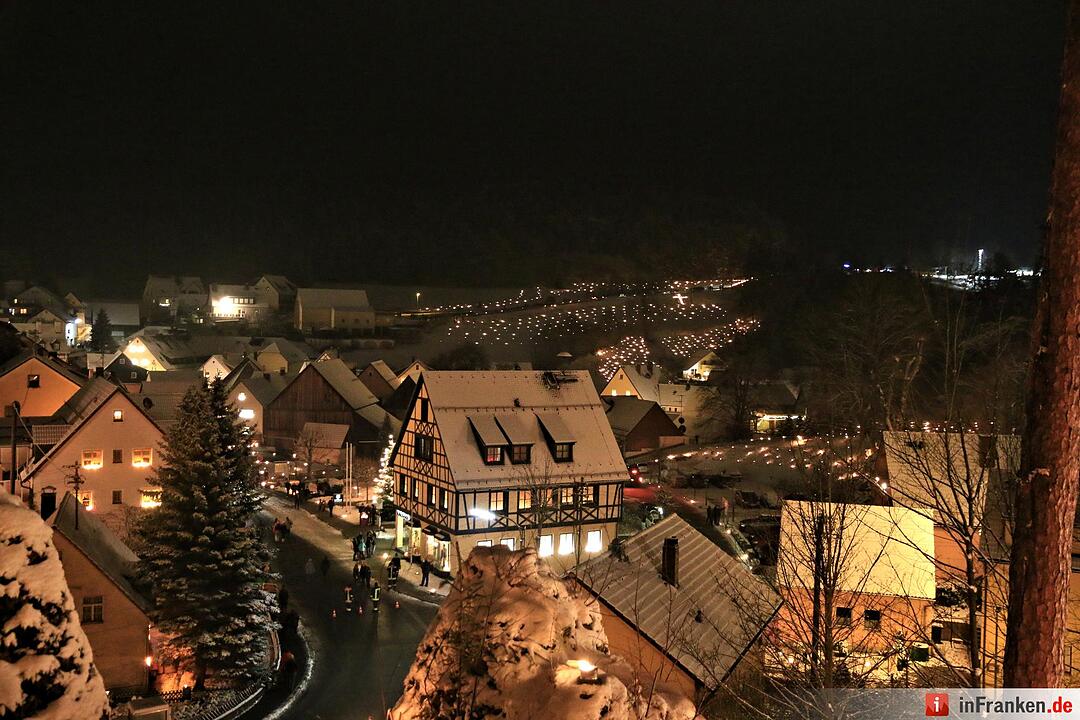 Beeindruckendes Lichterfest in Obertrubach
