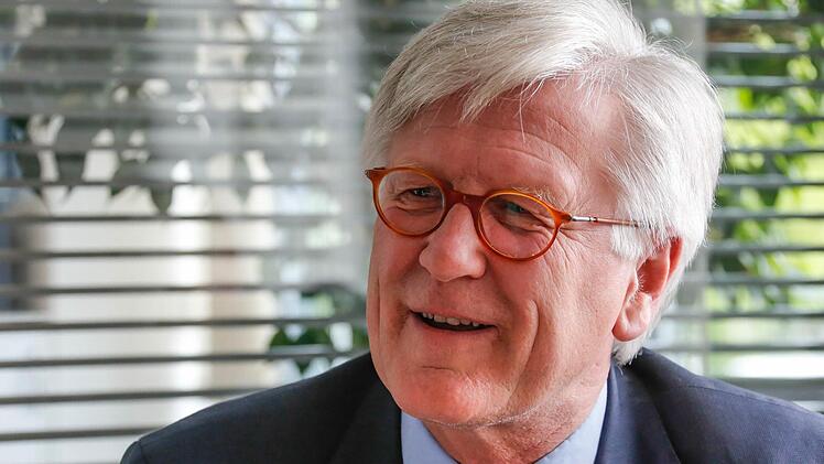 Heinrich Bedford-Strohm beim Interview in BambergFoto: Matthias Hoch