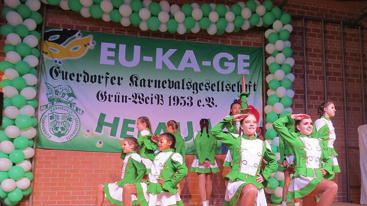 Eine der vielen tollen Szenen auf der Bühne der EU-KA-GE, der Euerdorfer Karnevalsgesellschaft. Foto: Doris Bauer