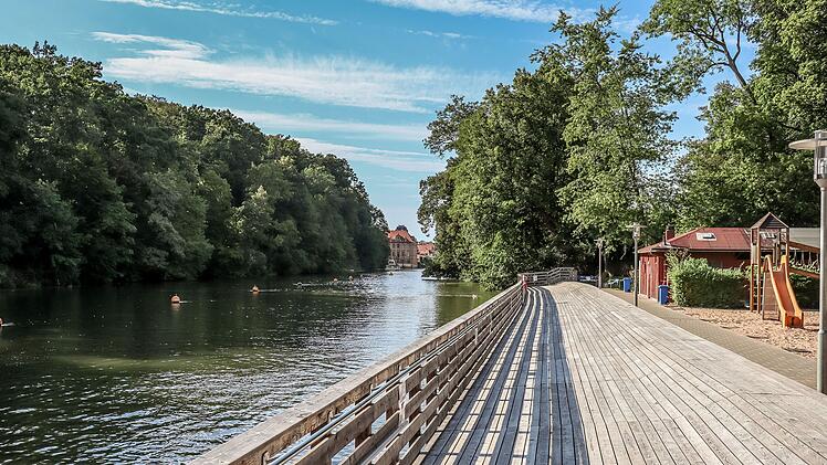 Bamberger Hainbad wieder ge&ouml;ffnet