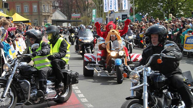 Impression vom Motorrad-Korso