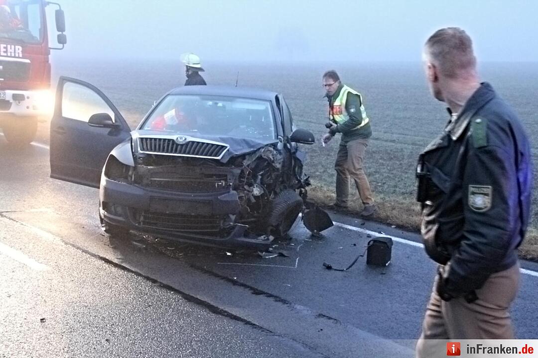 Mehrere Verletzte nach Unfall bei Ermershausen