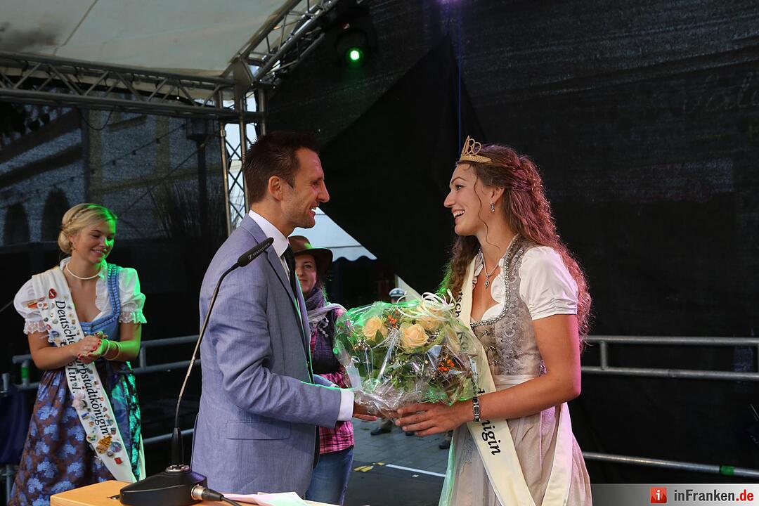 Korbmarkt Lichtenfels 2016 am Samstag