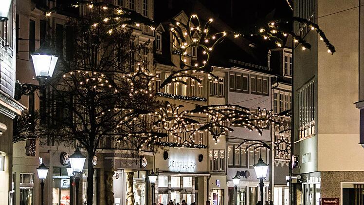 Adventsbeleuchtung Coburg: SpitalgasseFoto: Jochen Berger