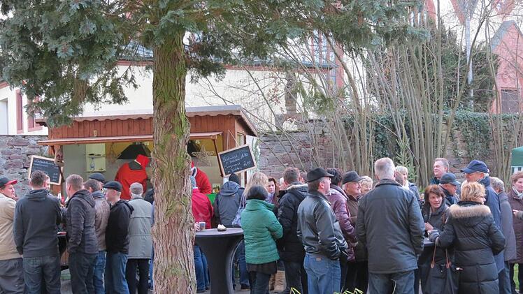 : Blick auf den Markt im Museumshof.