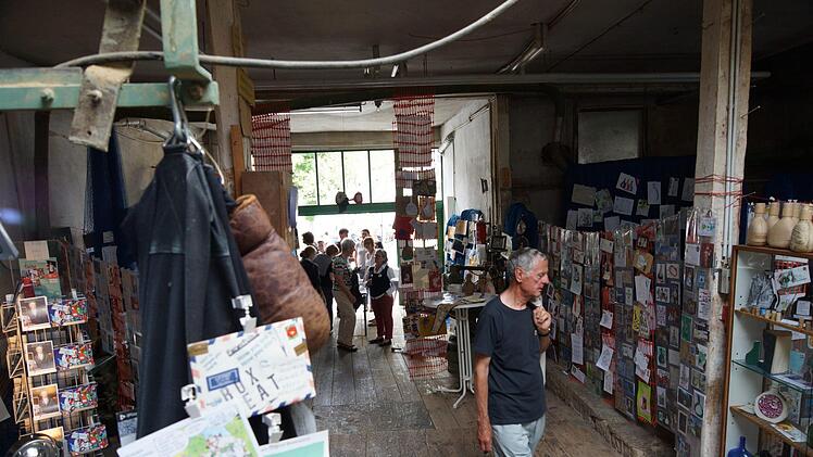 Ungewöhnliche Veranstaltungen an ungewöhnlichen Orten: Mail-Art in der alten Schreinerei Heinickel. Foto: Archiv/ Guzy