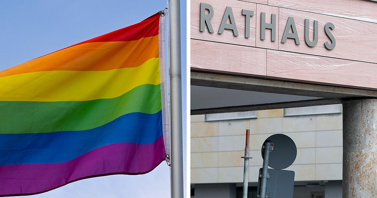 Aschaffenburg: Oberbürgermeister will keine Regenbogenflaggen mehr