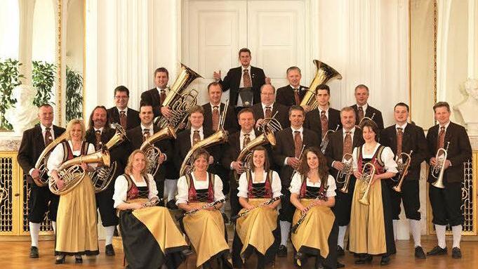 Die Egerländer Blasmusik gastiert auf der Trimburg. Foto: Egerländer