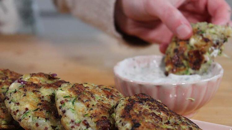 quinoa-bratlinge-dip