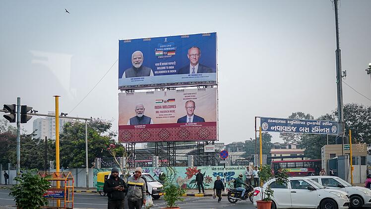 Bundeskanzler Merz in Indien