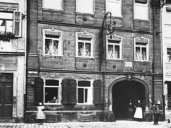 Die Brauerei Großkopf auf einer Aufnahme, die ums Jahr 1910 entstand. Quelle: Fränkisches Brauereimuseum
