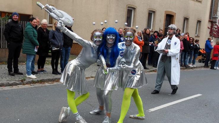 Impressionen vom Kirchweihfestzug in BurgebrachAndrea Soörlein