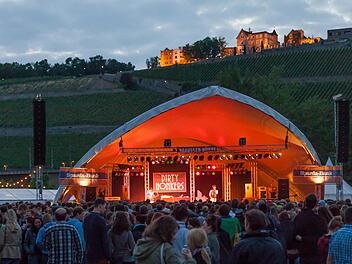 Bei Umsonst und Draußen Festival auf der Talavera Mainwiese ist einiges los. Foto: Holger Blum