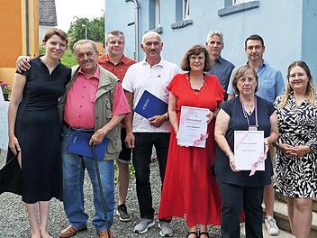Ehrungen standen im Mittelpunkt des CSU-Sommerfests in Marktleugast.