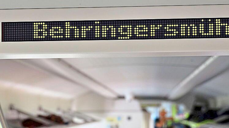 Die Agilis-Bahn f&auml;hrt am Samstag von Forchheim &uuml;ber Ebermannstadt hinaus bis Behringersm&uuml;hle. Axel M&ouml;lkner-Kappl