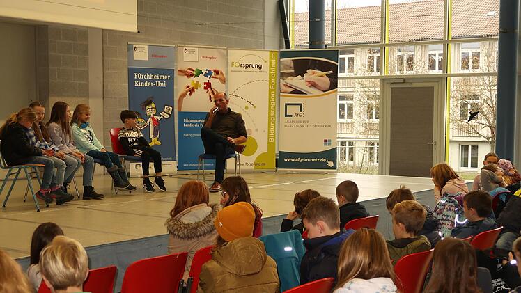 Die Vorlesung in Forchheim  Foto: Landratsamt Forchheim