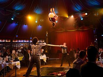Am Samstag (09.10.2019) hieß es zum zehnten Mal "Vorhang auf" für die Dinner-Show von Alexander Hermann im Palazzo. Foto: News5/Grundmann