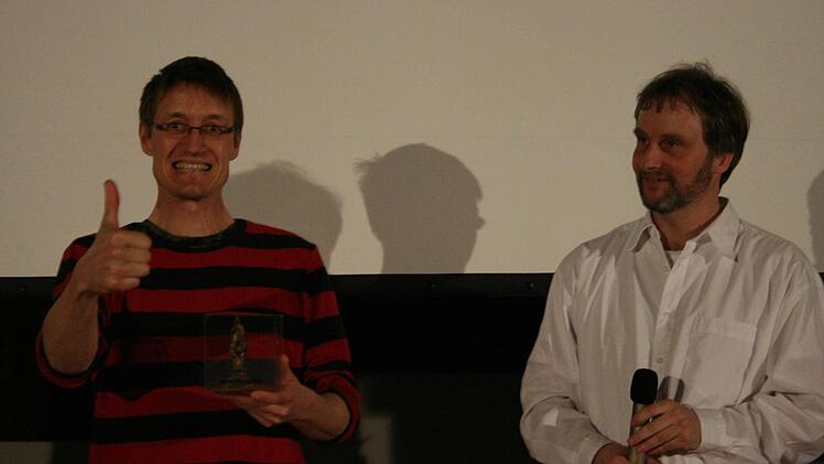 Regisseur Alexander Buch (links) gewann in der Kategorie "Bester Kinderfilm".