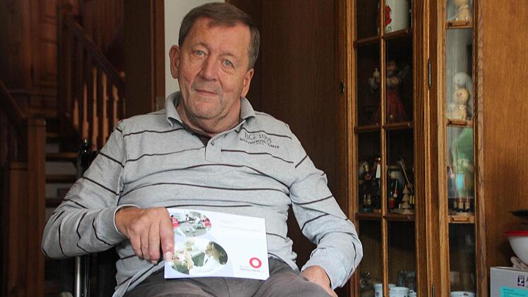 Bernhard Leisgang will Menschen über Sepsis aufklären. Foto: Jana Röckelein