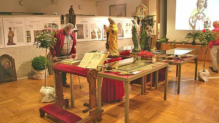 Für das Jubiläumswochenende hatte der "Heimatkundliche Verein Zeegenbachtal" diese Ausstellung zusammengetragen. Fotos: Andrea Spörlein