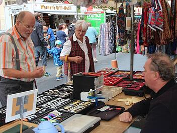 Eine Armbanduhr erstand Karl Beudert am Stand eines Händlers aus Königsberg. Schon als Bub besuchte Beudert die Märkte. Foto Dieter Britz