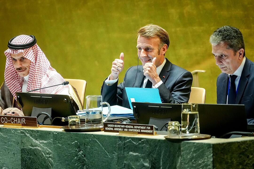 Konferenz zur Zweistaatenlösung im Nahen Osten