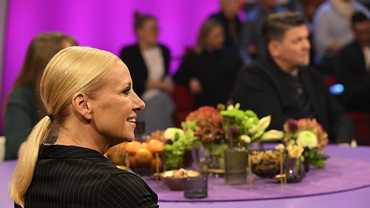 ZDF-"Fernsehgarten"-Moderatorin Andrea Kiewel war eine der prominenten Gäste bei "2025! Menschen, Bilder, Emotionen".