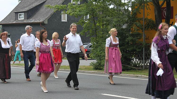 Kirchweih in Steinbach am Wald. Foto: Veronika Schadeck