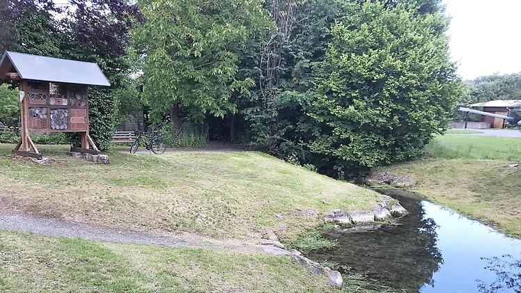 Hier wird die Kneippanlage entstehen.