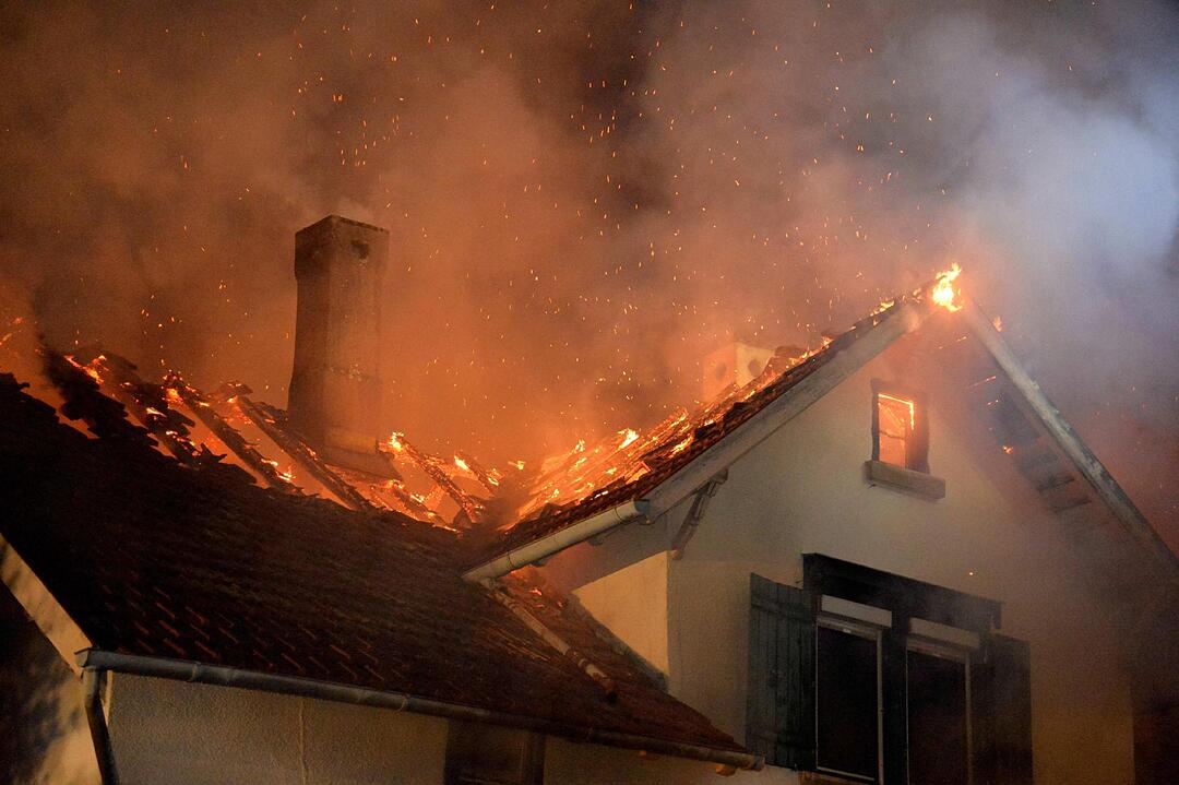 Brand in geplanter Asylunterkunft in Baden-Württemberg