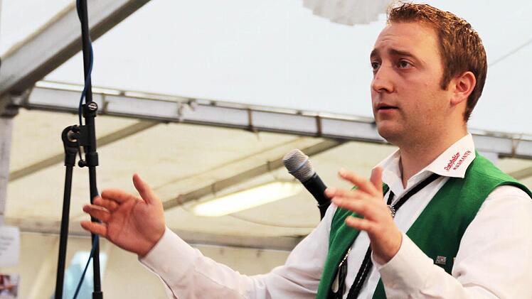 Das Kreisorchester des Nordbayerischen Musikbundes begeisterte unter Leitung von Christian Mildenberger. Foto: Jochen Berger