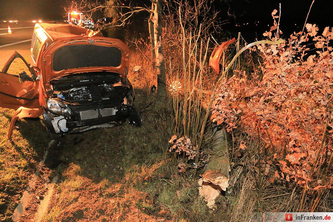 Tödlicher Unfall auf der A73 bei Eggolsheim