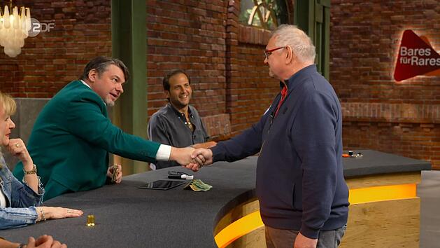 "Hurra, hurra, der Pumuckl ist da!", trällerte Daniel Meyer begeistert den Titelsong der TV-Serie "Pumuckl", als er das Verkaufsobjekt in der Donnerstagsausgabe von "Bares für Rares" (ZDF) erblickte.