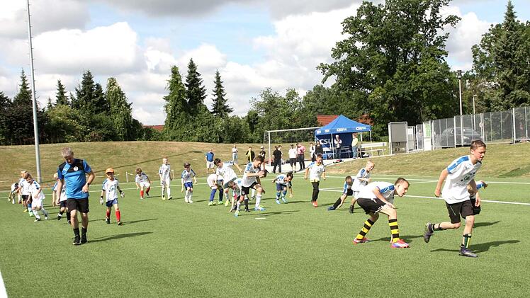 Die Kinder waren mit großem Eifer bei der Sache. Foto: Richard Sänger