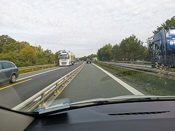 Schweinfurt: Bauarbeiten führen zu Voll- und Fahrstreifensperrungen auf A6 - alle Infos