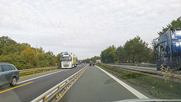 Schweinfurt: Bauarbeiten führen zu Voll- und Fahrstreifensperrungen auf A6 - alle Infos