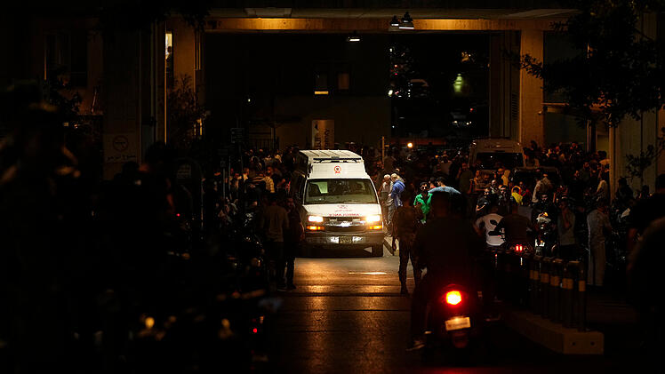 Nahostkonflikt - Verletzte nach Explosion im Libanon