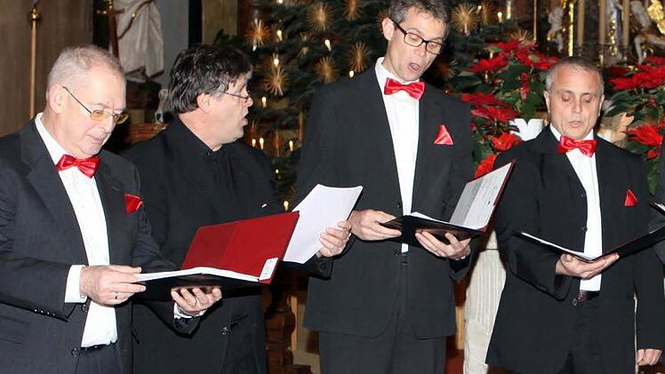 Als musikalische Gäste wirkten erstmals die "Sechszylinder" in der Klosterkirche mit. Fotos: Michael Wunder