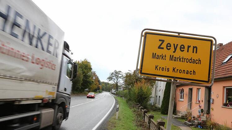 Der Grunderwerb für die Ortsumgehung  Zeyern schreitet voran.Archiv