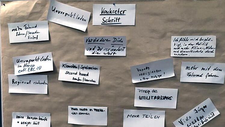 Am Ende wurden konkrete Schritte erarbeitet.    Foto: Richard Sänger