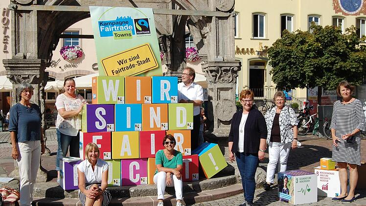 Hammelburg ist bereits Fair-Trade-Stadt, der Landkreis möchte das Siegel nun ebenfalls für sich bekommen.