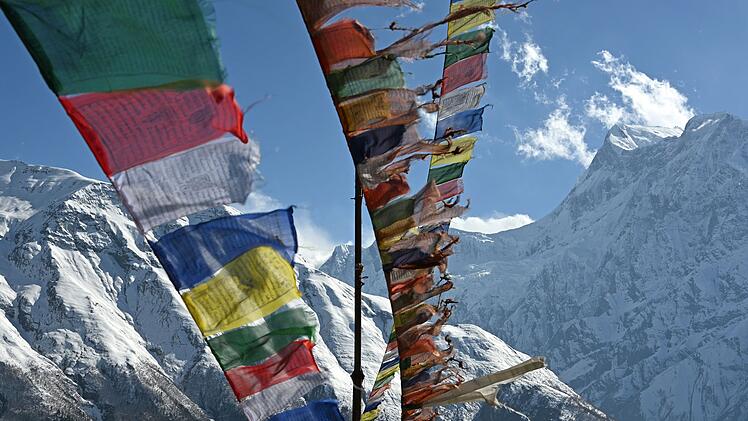 Himalaya Gebirge in Nepal